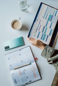 calendar for planning workouts